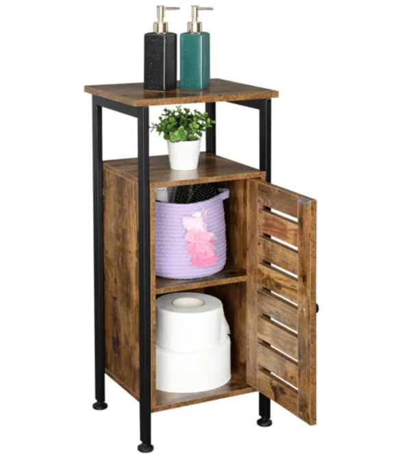 Cabinet Storage Cupboard Wooden Vanity Unit