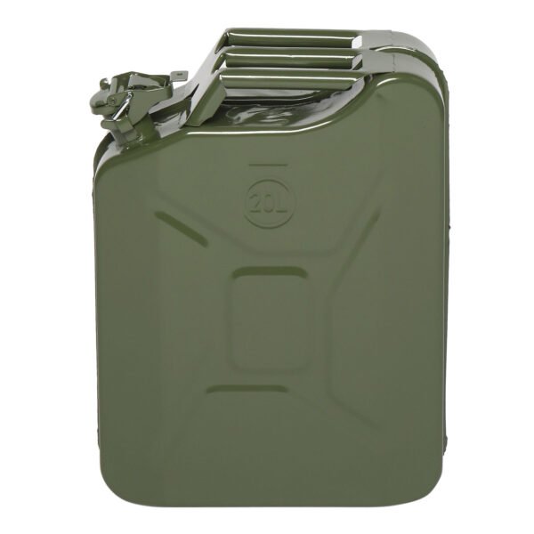 Fuel Storage Jerry Can with British Style Pour Tube 20L - Image 3