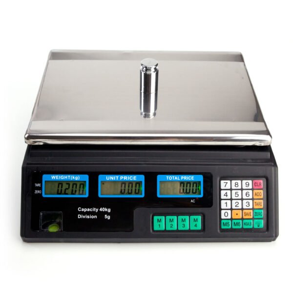 Digital Price Computing Scale (Silver & Black) - Image 9