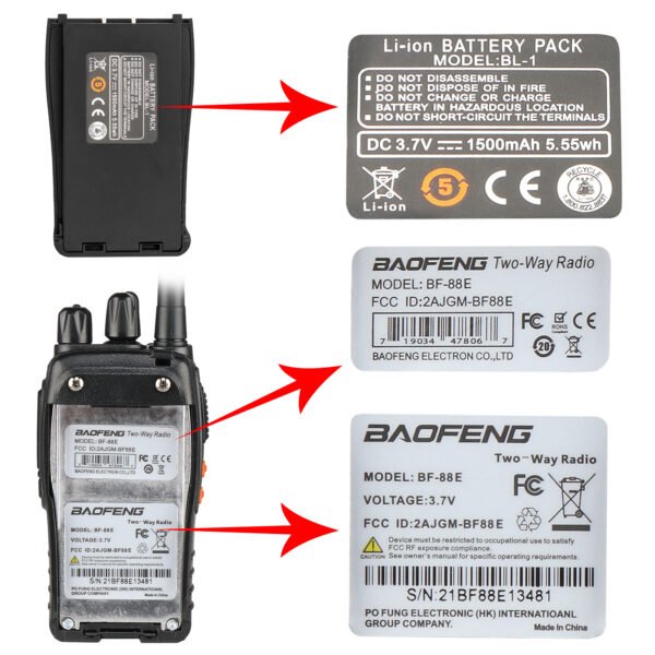 Ultra-long Standby Walkie-talkie Radio - Image 19
