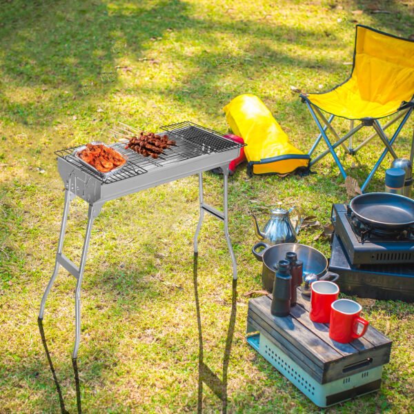 Portable Stainless Steel BBQ Grill - Image 11