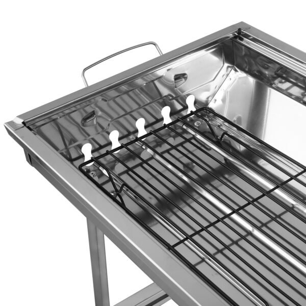 Portable Stainless Steel BBQ Grill - Image 7