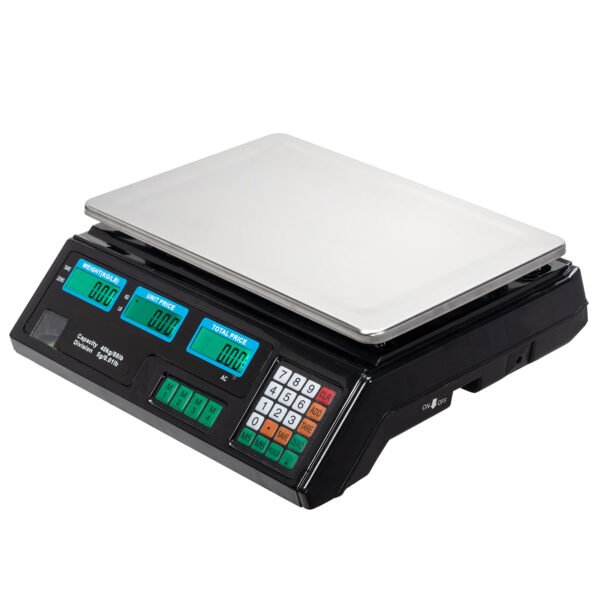 Digital Price Computing Scale (Silver & Black)