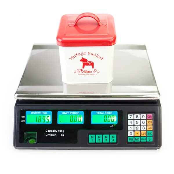 Digital Price Computing Scale (Silver & Black) - Image 4