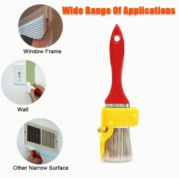 Paint Edger Tool Handheld Roller Brush for Wall Ceiling - Image 4