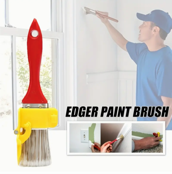 Paint Edger Tool Handheld Roller Brush for Wall Ceiling