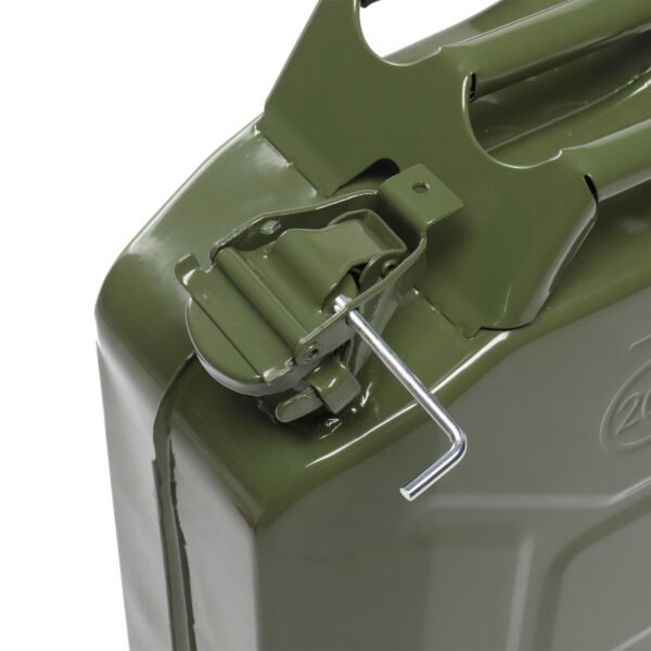 Fuel Storage Jerry Can with British Style Pour Tube 20L - Image 11