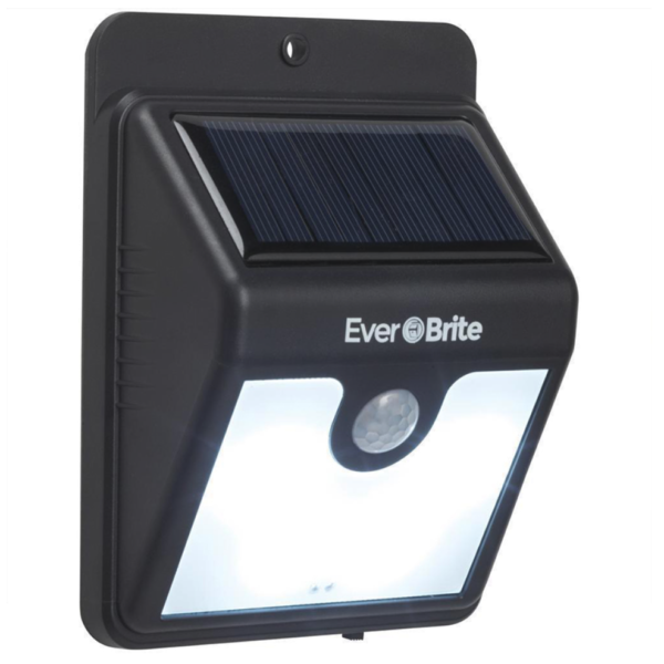 LED Motion Activated Solar Powered Wireless Wall Lamp