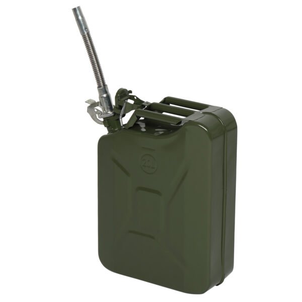 Fuel Storage Jerry Can with British Style Pour Tube 20L - Image 14