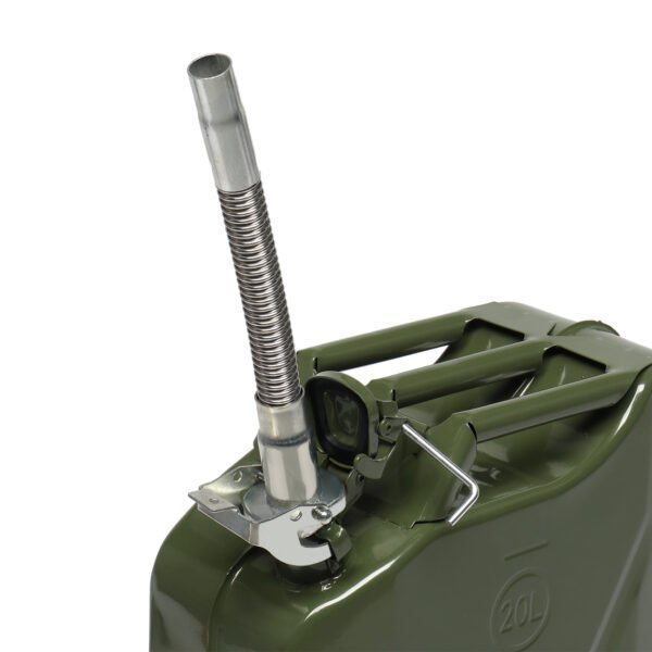 Fuel Storage Jerry Can with British Style Pour Tube 20L - Image 18