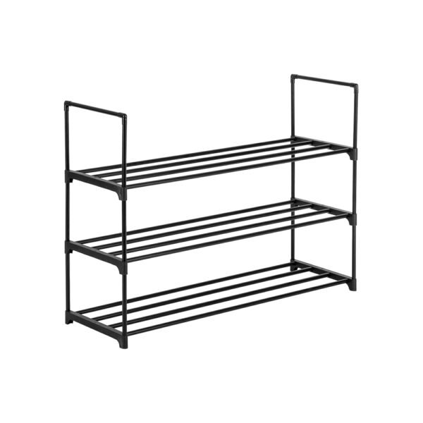 Shoe Rack - 3 Tier Stackable Storage Organiser - Image 7