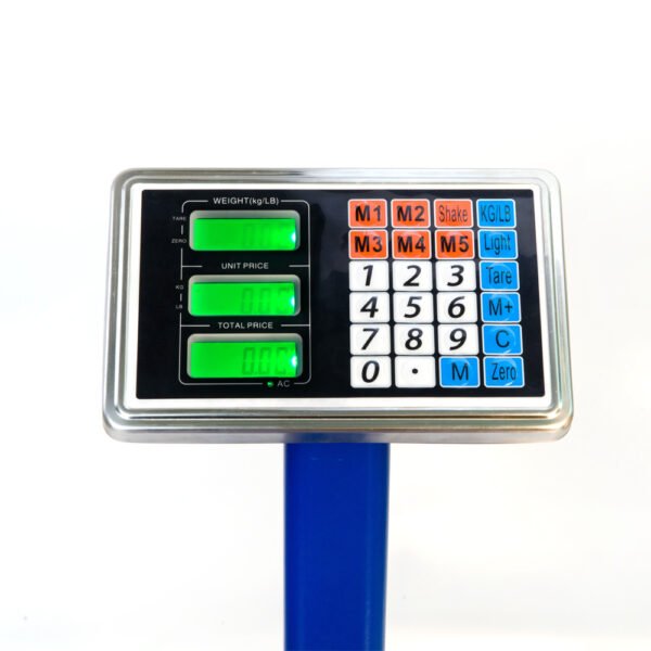 LCD Digital Platform Scale Blue UK Plug - Image 13