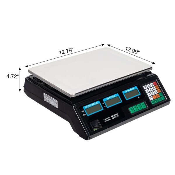 Digital Price Computing Scale (Silver & Black) - Image 22