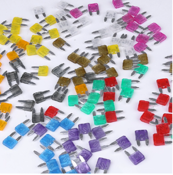 120x Mini Blade Fuses Boxed Assorted Car Van Bike - Image 3