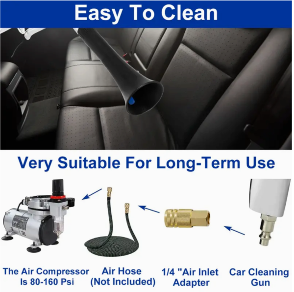 High Pressure Car Cleaning Auto Gun Spray 900ml - Image 10