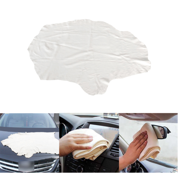 Large Chamois Leather Car Cleaning Cloth 90*60cm