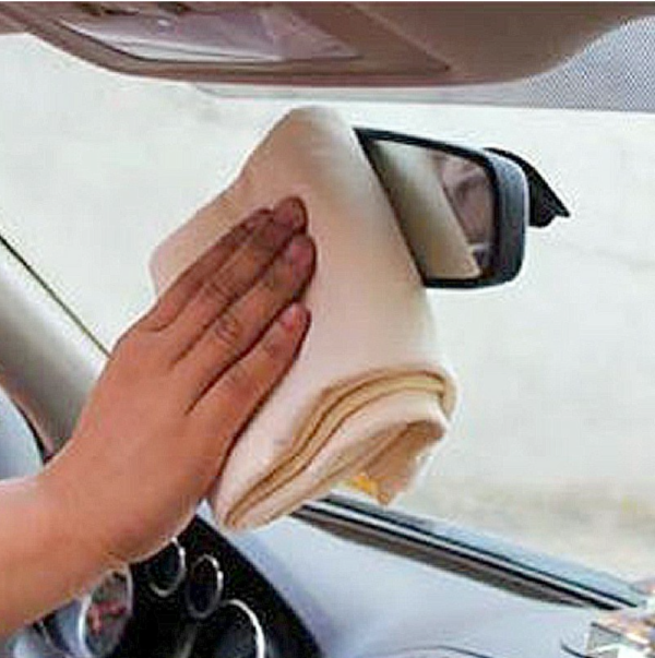 Large Chamois Leather Car Cleaning Cloth 90*60cm - Image 8