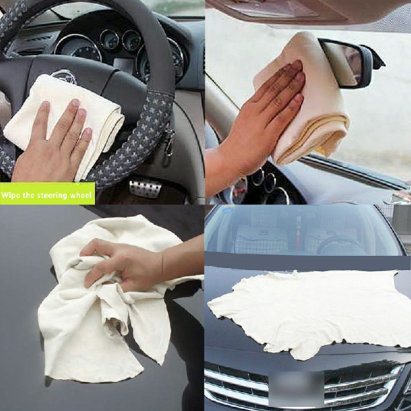 Large Chamois Leather Car Cleaning Cloth 90*60cm - Image 10