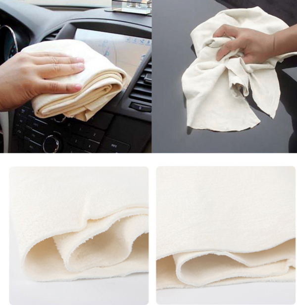 Large Chamois Leather Car Cleaning Cloth 90*60cm - Image 12