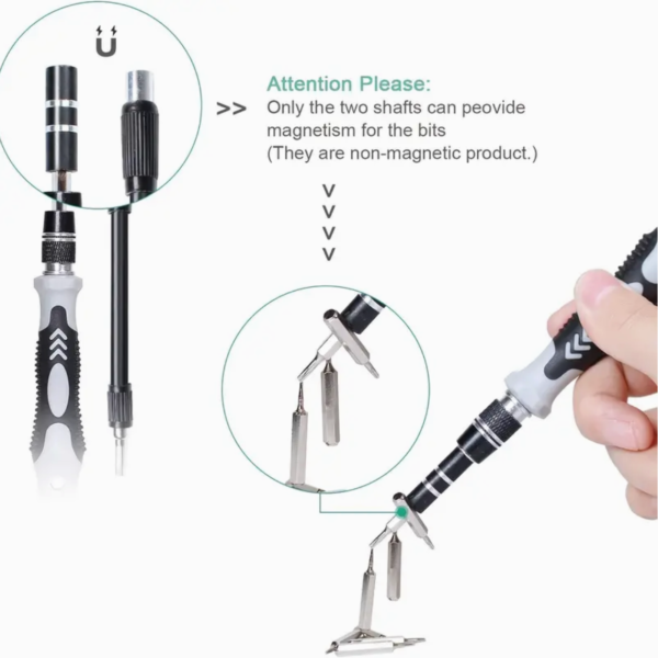 117 in 1 Magnetic Precision Screwdriver Set - Image 3