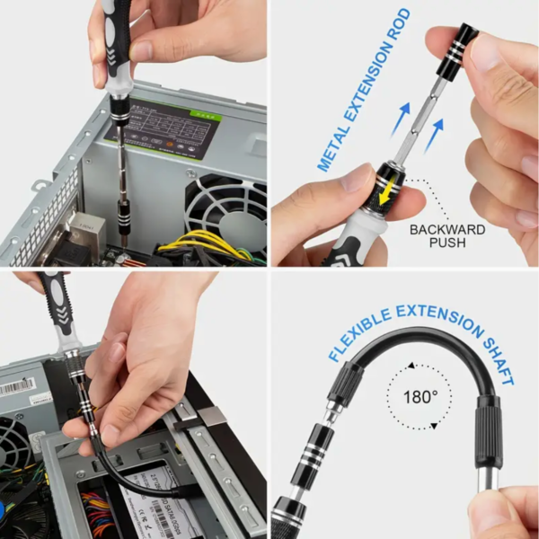 117 in 1 Magnetic Precision Screwdriver Set - Image 4