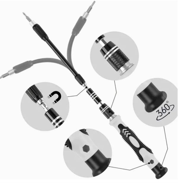 117 in 1 Magnetic Precision Screwdriver Set - Image 6