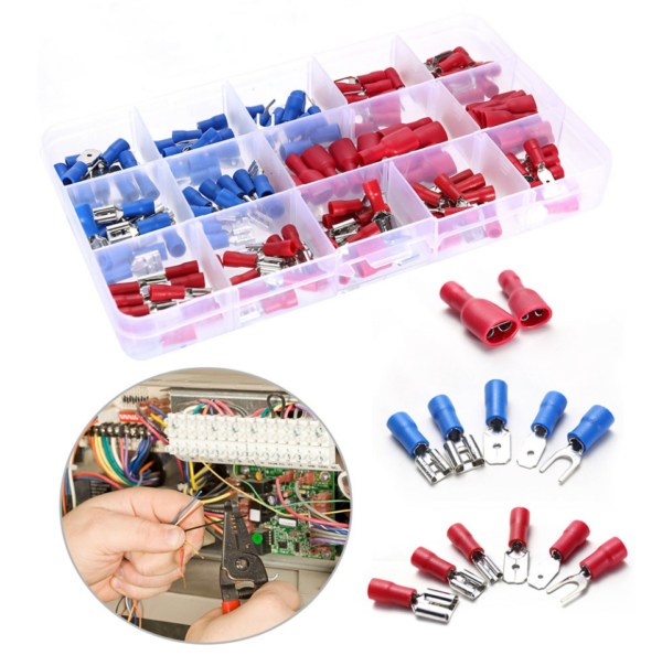140 ELECTRICAL WIRE TERMINALS CRIMP CONNECTORS