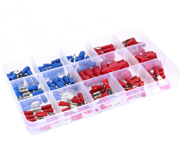 140 ELECTRICAL WIRE TERMINALS CRIMP CONNECTORS - Image 3