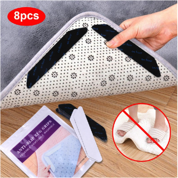 8PCS Anti-Slip Tape Carpet Grippers - Image 3