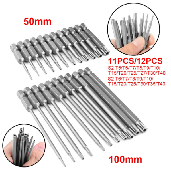 Torx Screwdriver Bit Set 12 PCS