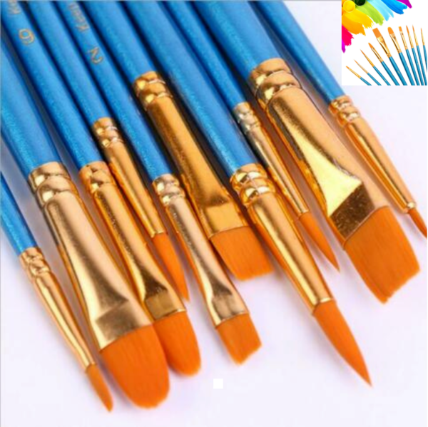 10 PCS ARTISTS PAINT BRUSH SET