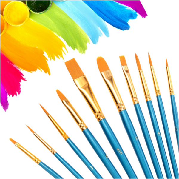 10 PCS ARTISTS PAINT BRUSH SET - Image 2