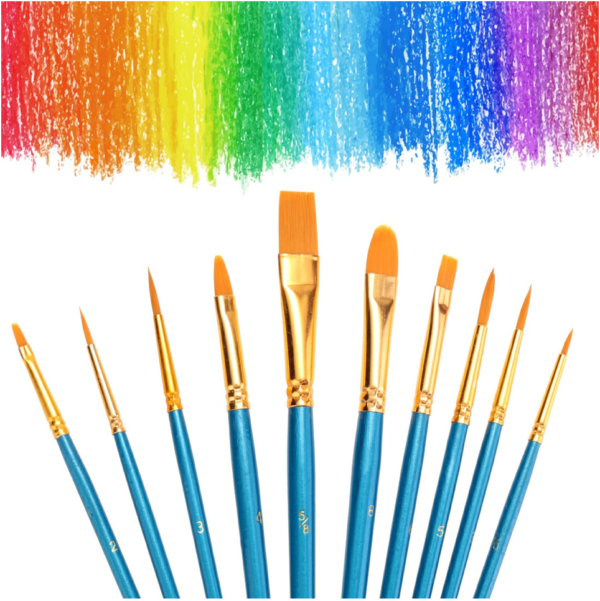 10 PCS ARTISTS PAINT BRUSH SET - Image 3