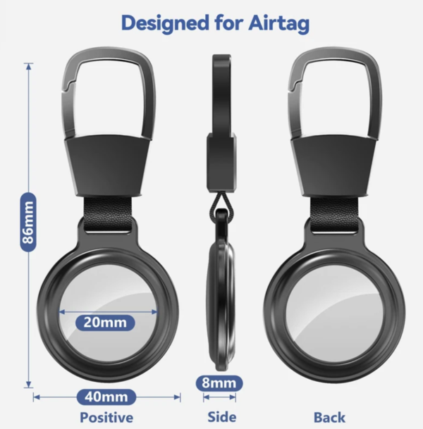 Magnetic Metal Holder For Apple AirTag - Image 4