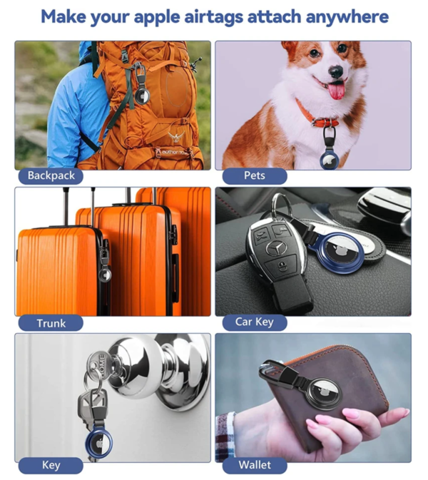 Magnetic Metal Holder For Apple AirTag - Image 6
