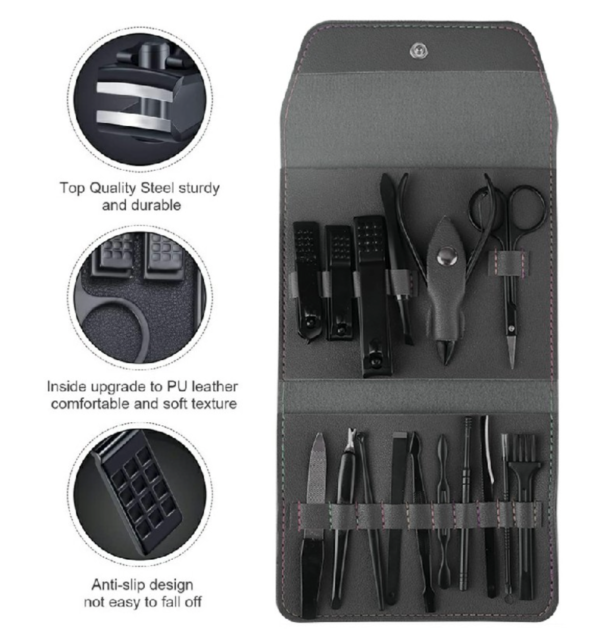 Manicure Pedicure Nail Care Set - 16 PCS