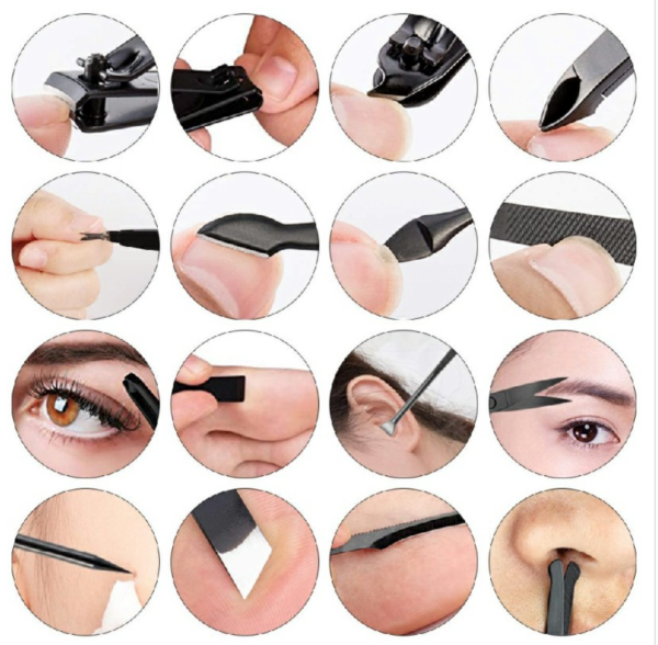 Manicure Pedicure Nail Care Set - 16 PCS - Image 8