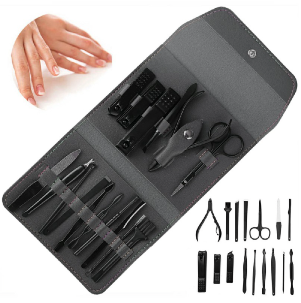 Manicure Pedicure Nail Care Set - 16 PCS - Image 9