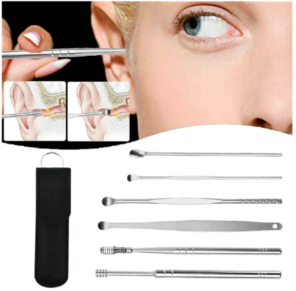 6x Ear Wax Removal Tools - Image 5