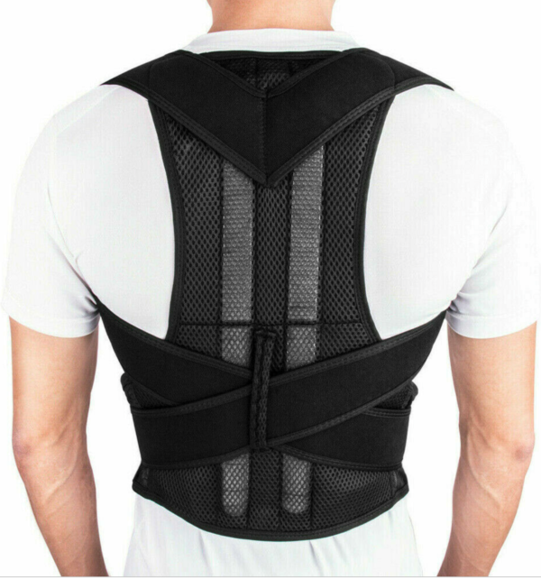 Neoprene Posture Corrector Lumbar Shoulder Support Belt - Image 6