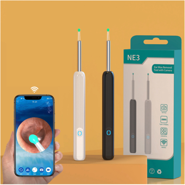 Wireless Ear Wax Remover Kit with HD Endoscope Camera