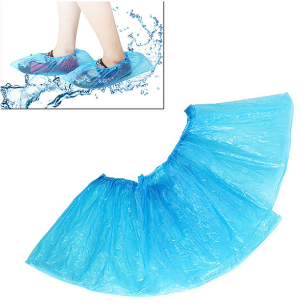 100x Disposable Shoe Covers Dirt Protection - Image 2