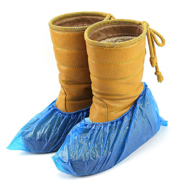 100x Disposable Shoe Covers Dirt Protection - Image 3