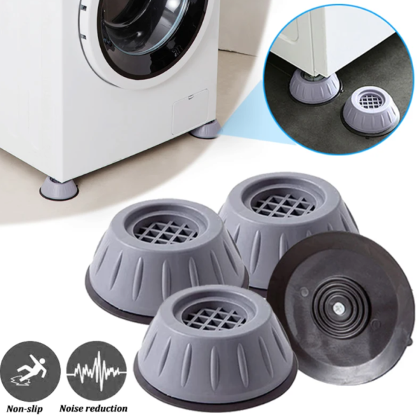 4pcs Washing Machine Anti-Vibration Pads Leg Stopper