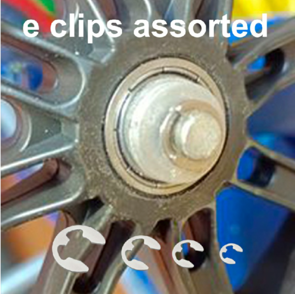 120 E Clips C Circlip Stainless Steel Kit Retaining Ring Assorted 1.5mm to 10mm - Image 11