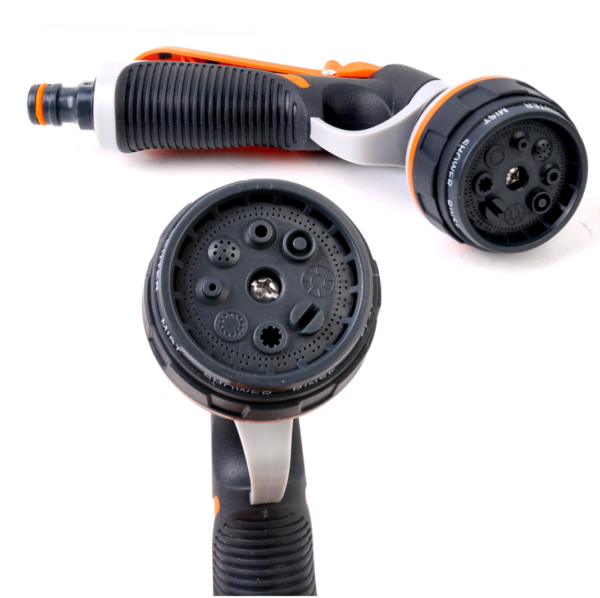 8 Function Garden Hose Pipe Water Sprayer Gun - Image 5