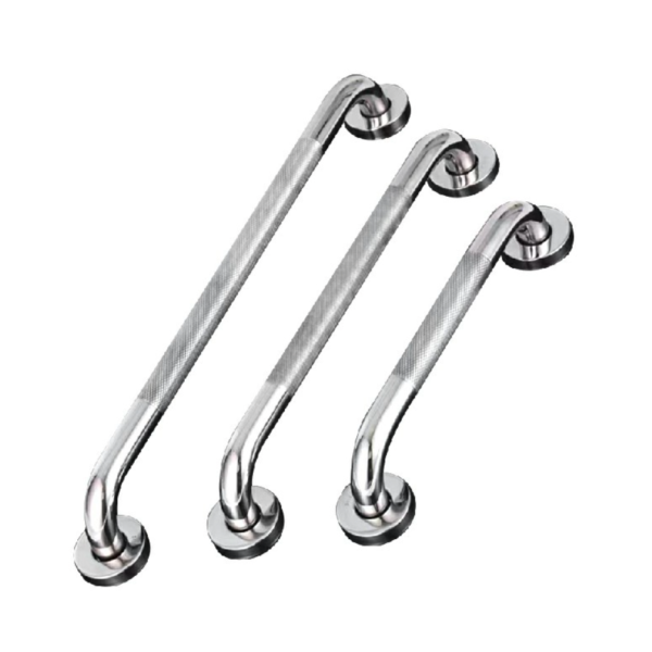 Anti Slip Bath Shower Safety Grab Bar Handle Chrome Stainless Steel - Image 2