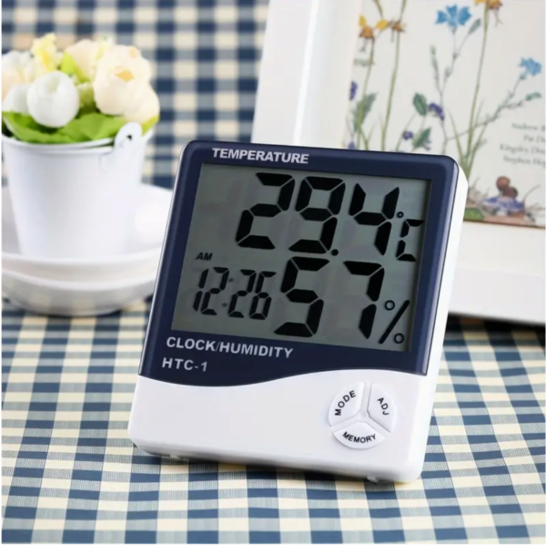 Digital LCD Thermometer Hygrometer Humidity Meter Room Indoor - Image 10