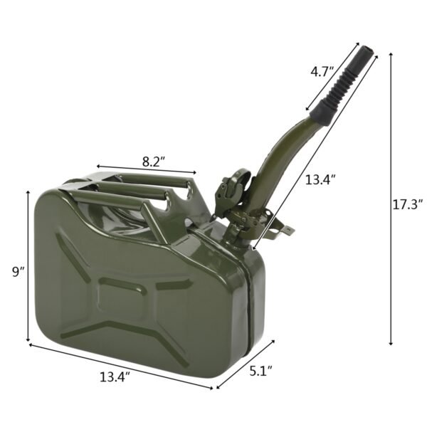American Style Jerry Can & Inverted Oil Pipe - 10L - Image 13