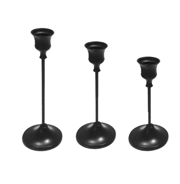 3Pcs Nordic Tall Candlestick Decorative Candle Holders - Image 16